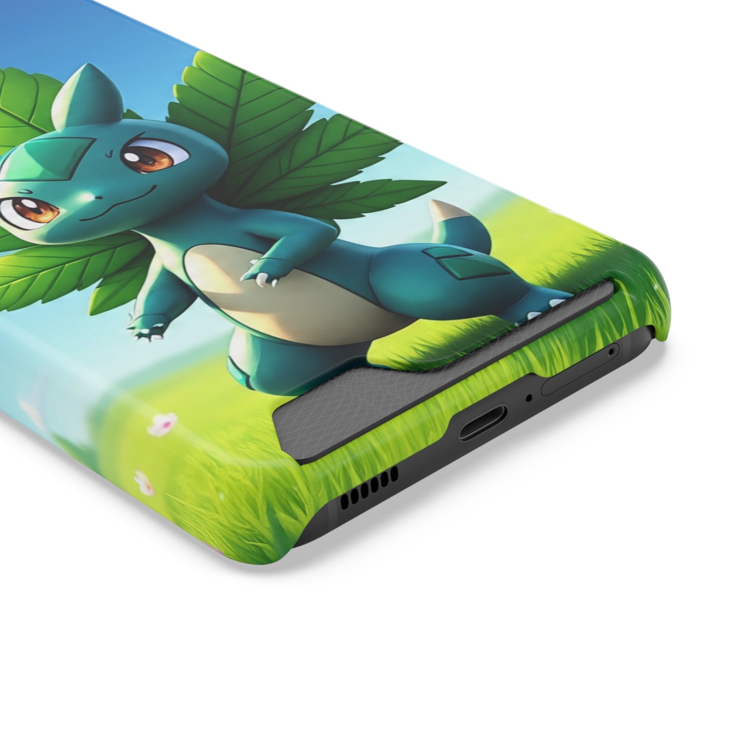 StoneyBud Phone case with card holder (bottom)