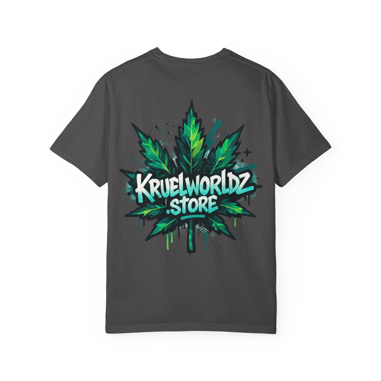 Kruelworldz Leaf Graphic T-Shirt Unisex