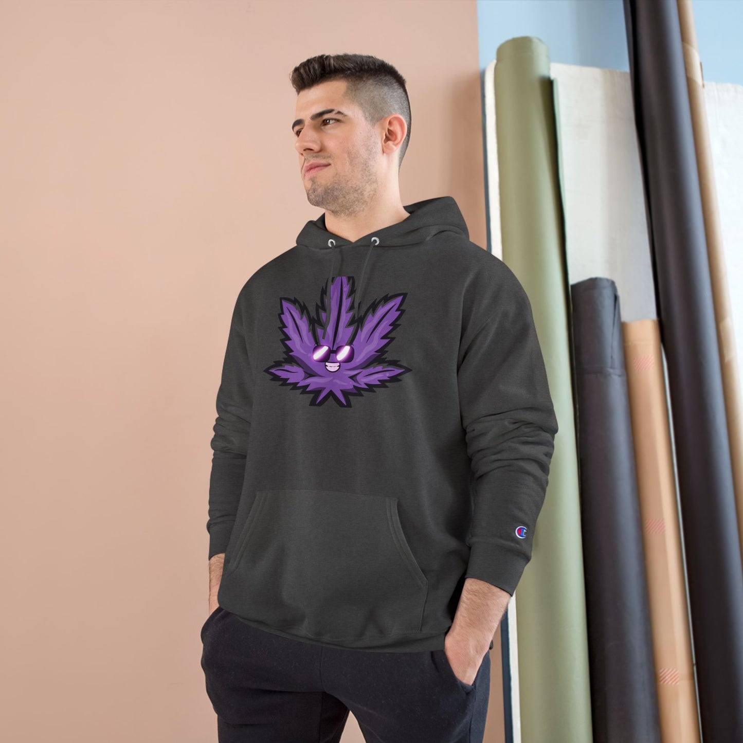 Purp Leaf hoodie
