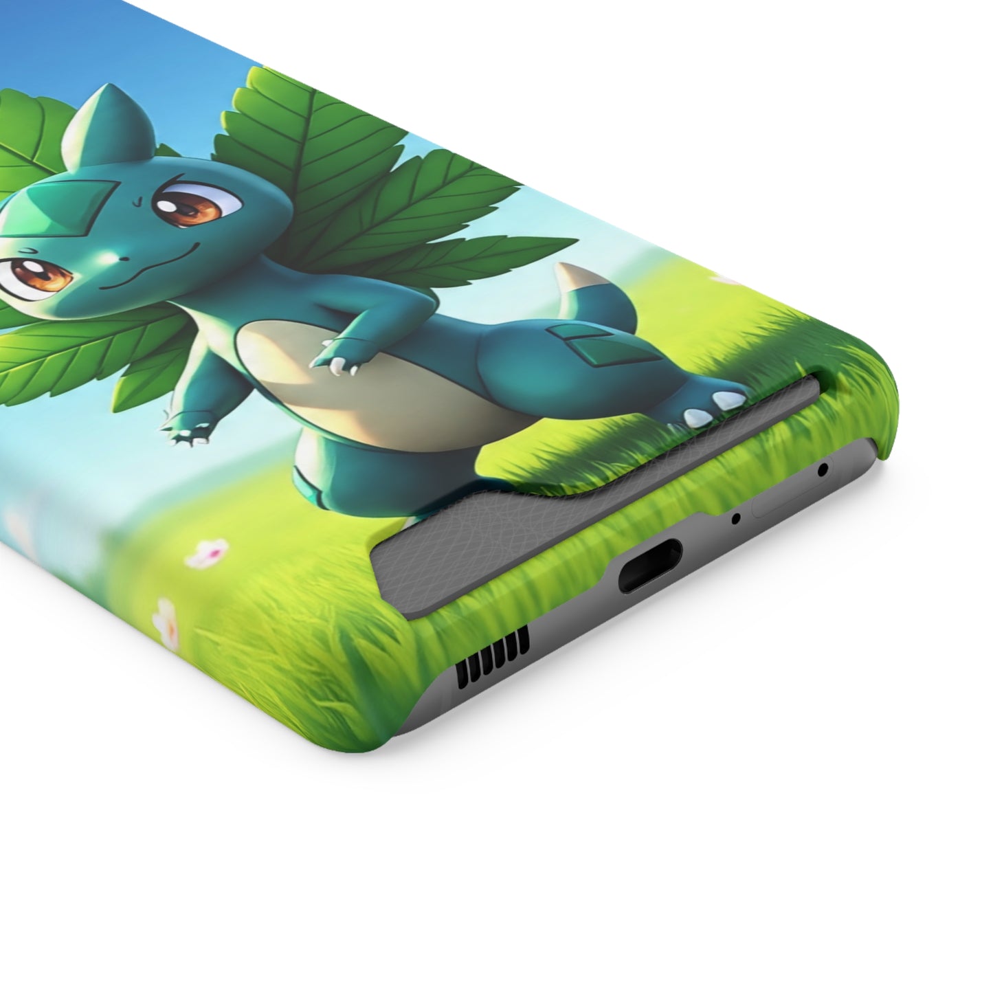 StoneyBud Phone case with card holder (bottom)