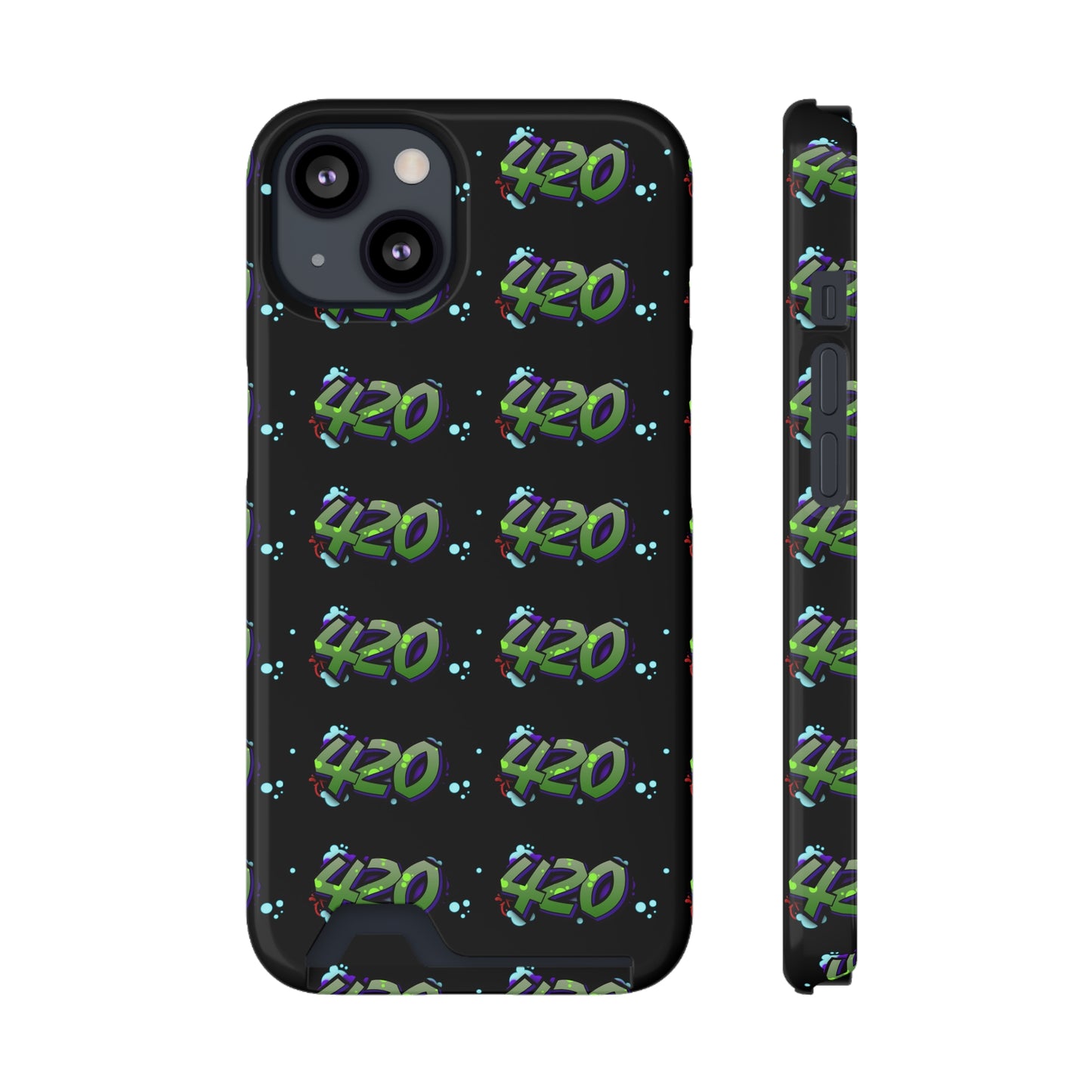 420 Phone Case with cardholder
