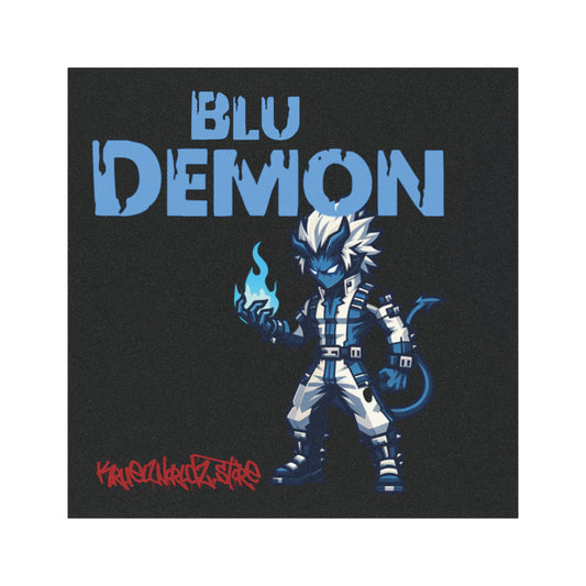 Blu Demon Car Magnet