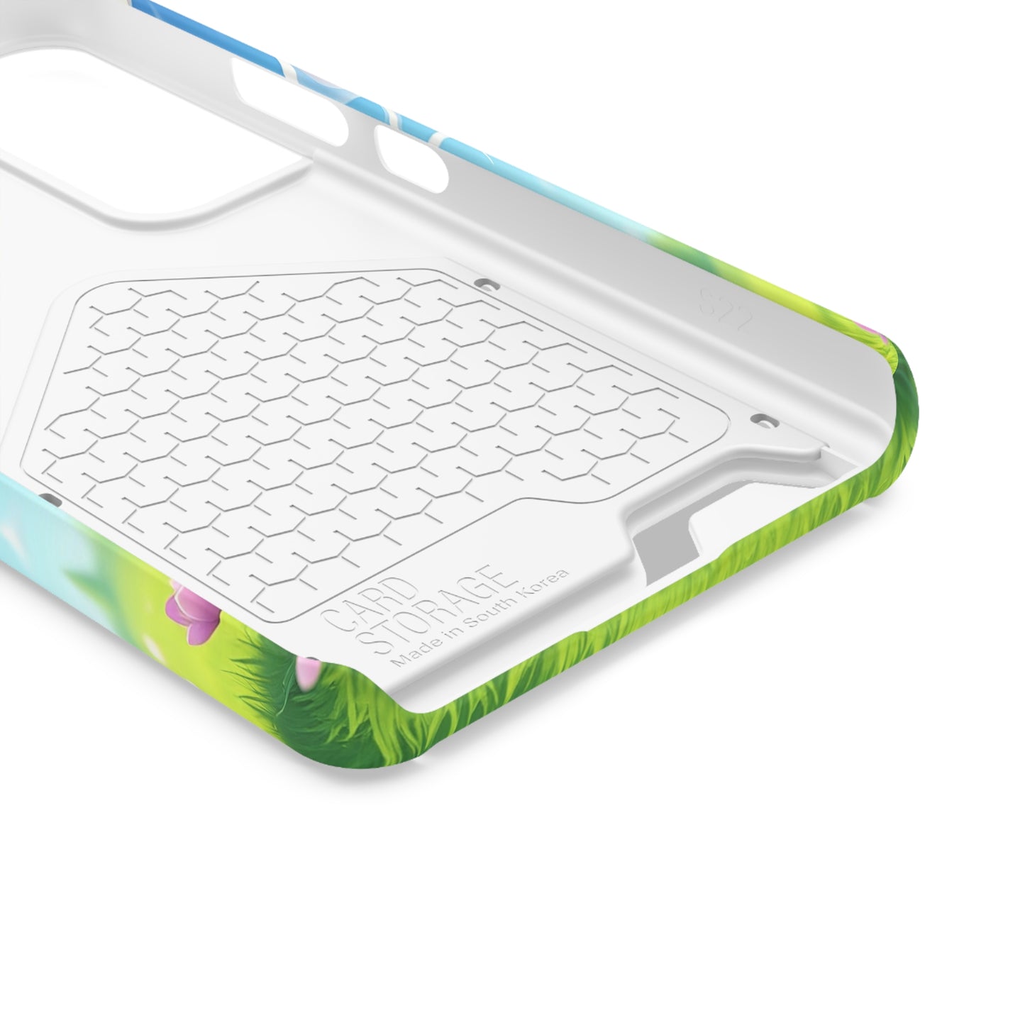 StoneyBud Phone case with card holder (bottom)