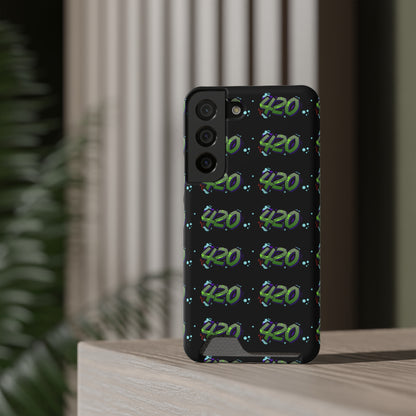 420 Phone Case with cardholder
