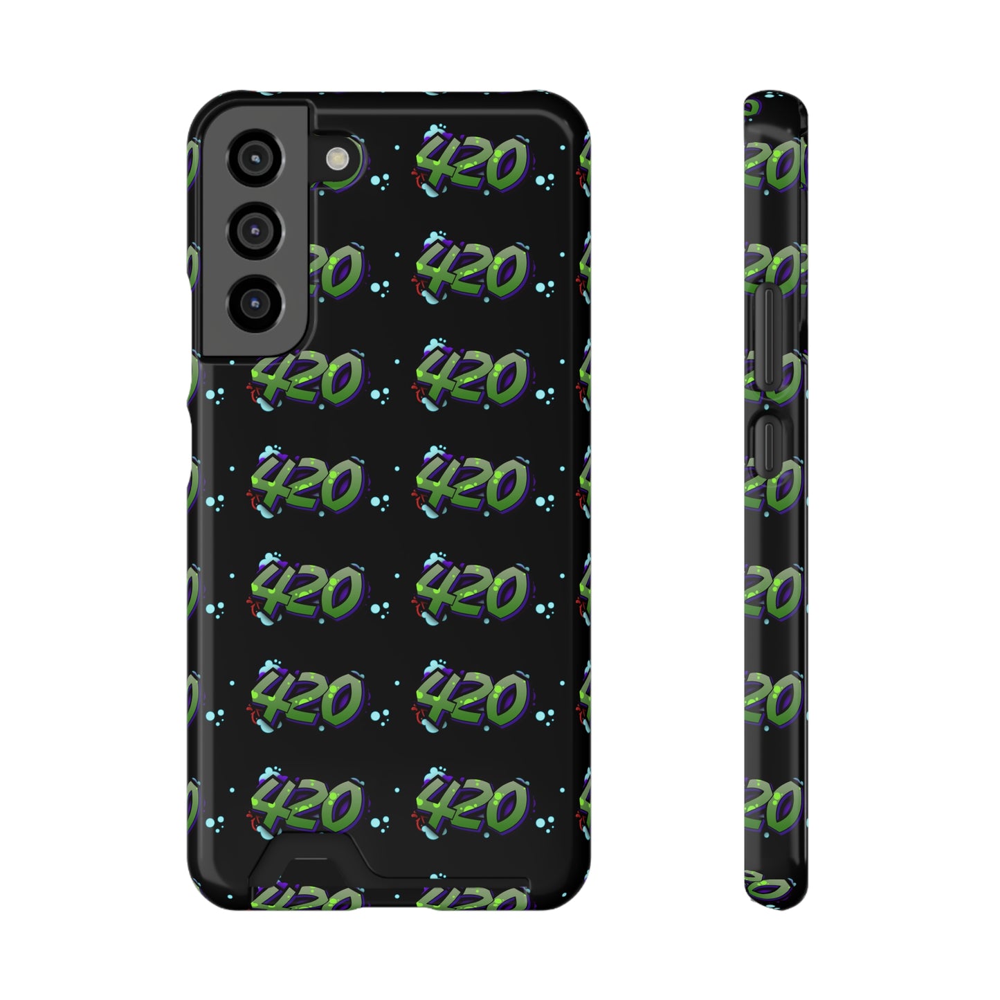 420 Phone Case with cardholder