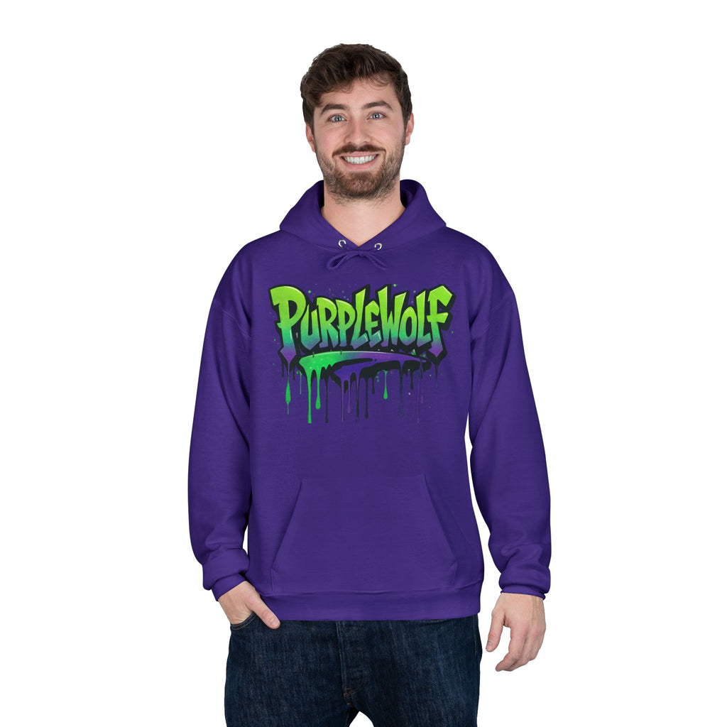 PurpleWolf Hoodie Sweatshirt