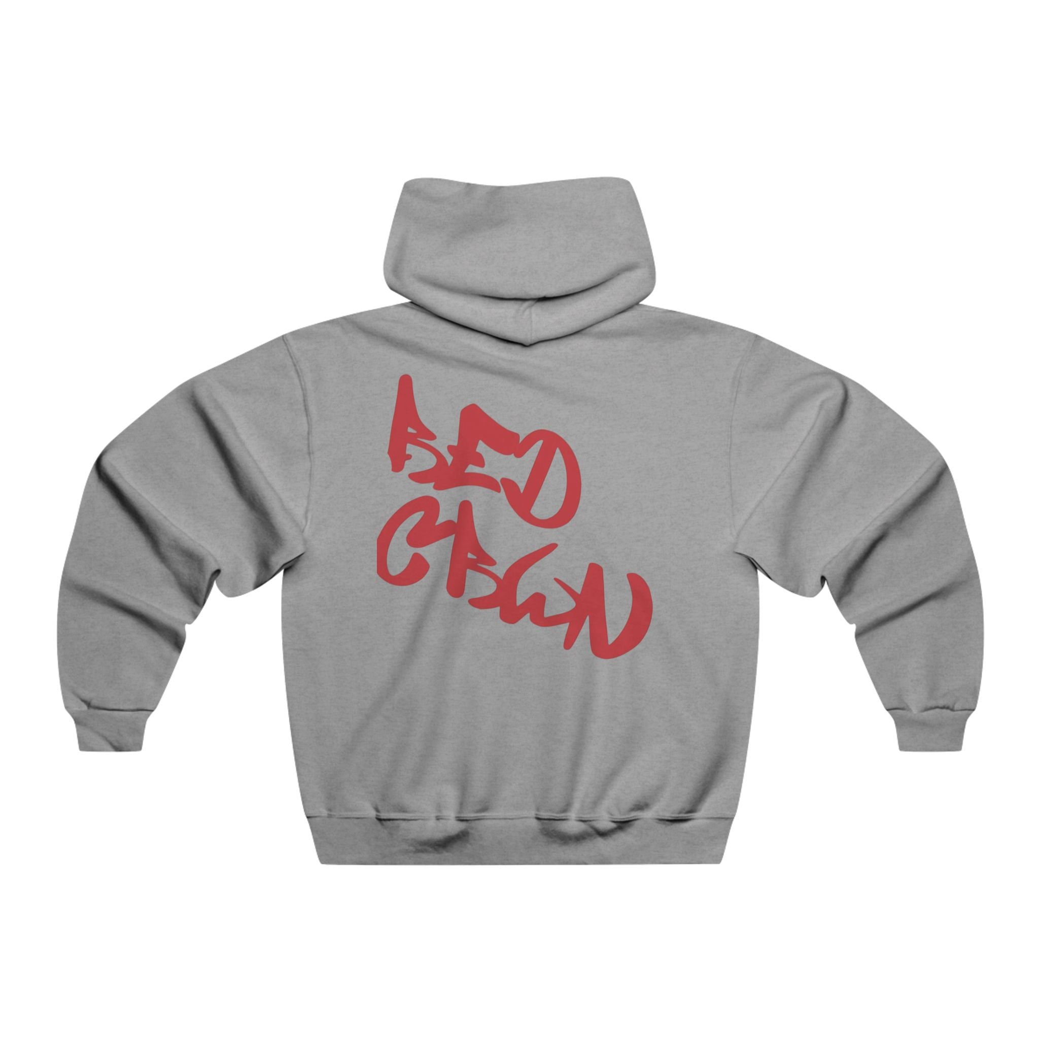 Red Crwn Mens Nublend Hooded Sweatshirt