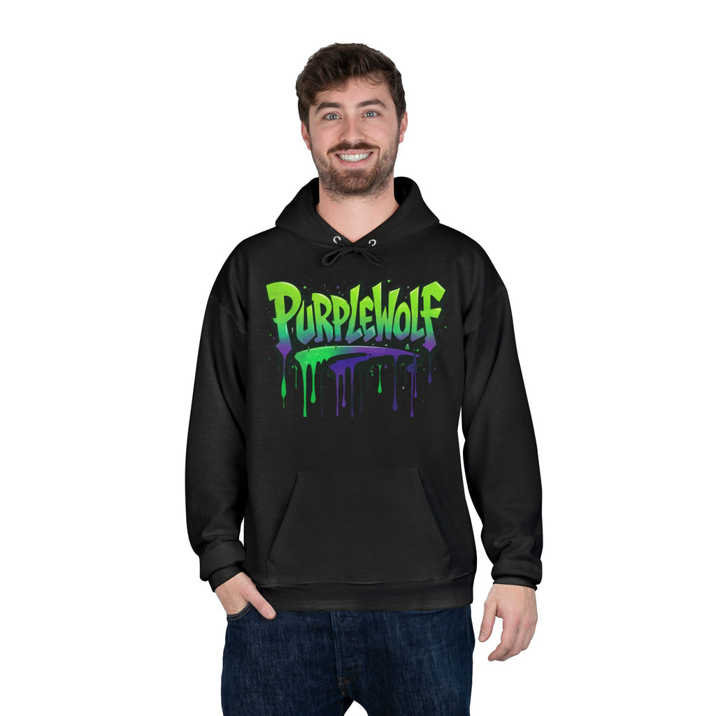 PurpleWolf Hoodie Sweatshirt