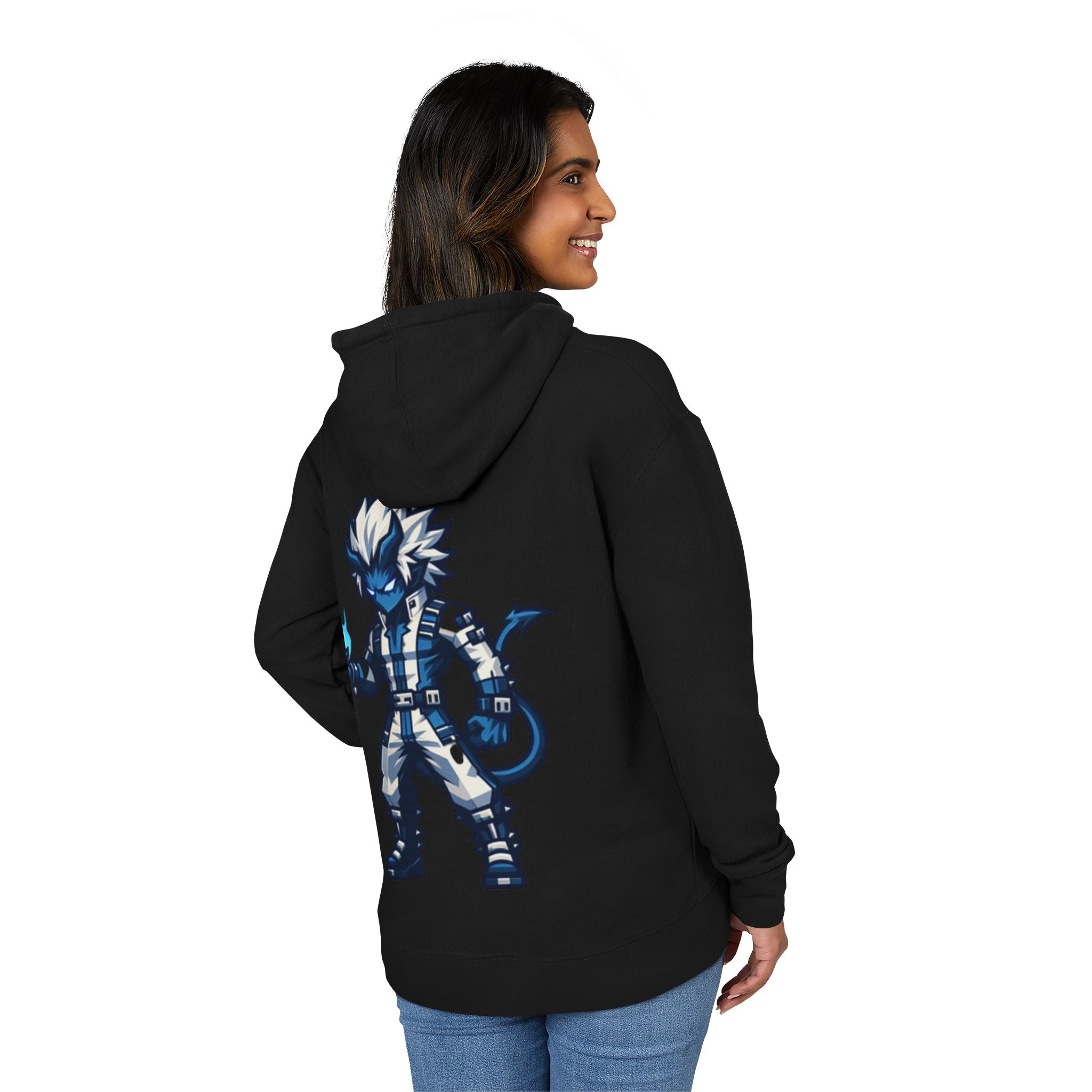 Unisex French Terry Hoodie - BluDemon Graphic Design
