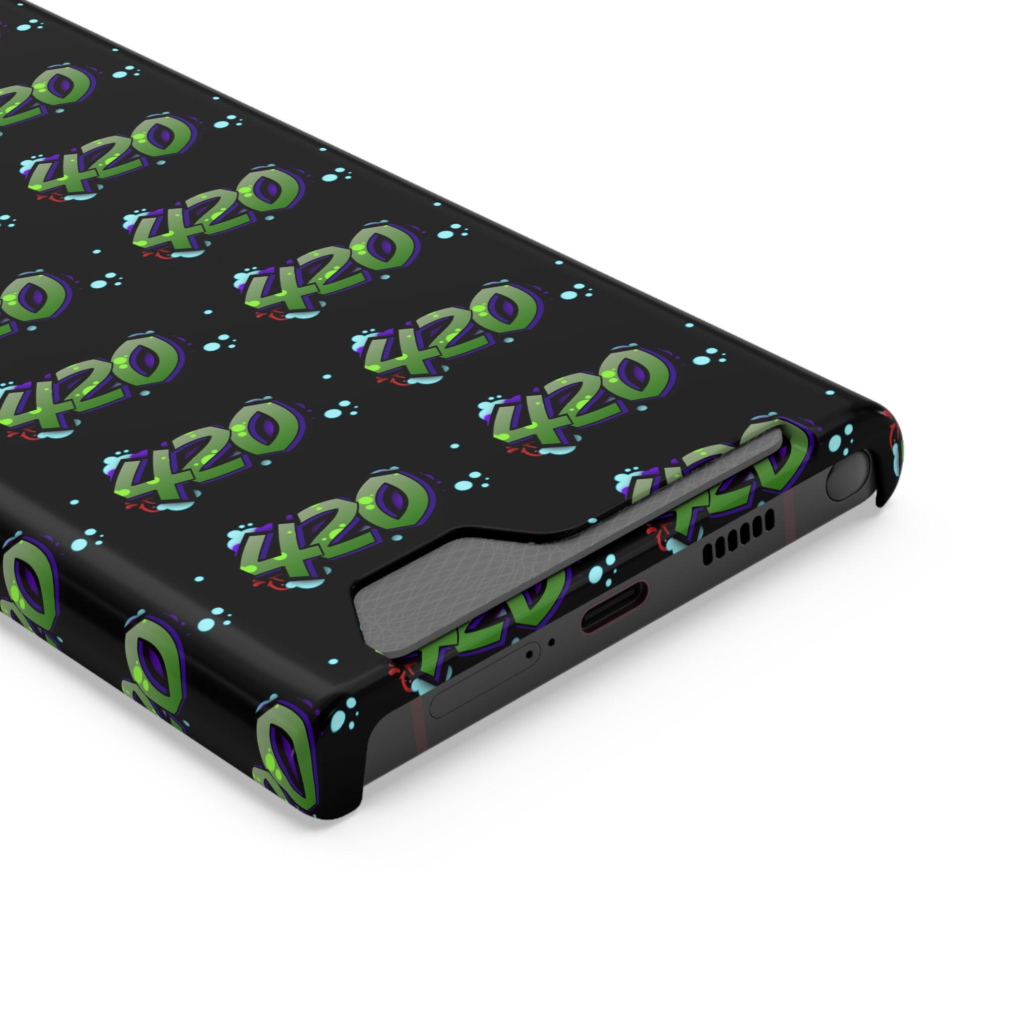 420 Phone Case with cardholder