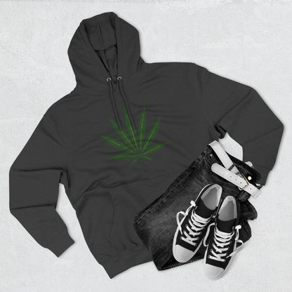 Stoner Made Fleece Hoodie - Cozy Weed Hoodie for Cannabis Enthusiasts, Perfect for Chill Days, Gift for Stoners, Festival Wear, Streetwear