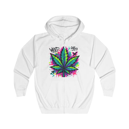 WeedHigh Unisex Fullzip Hoodie