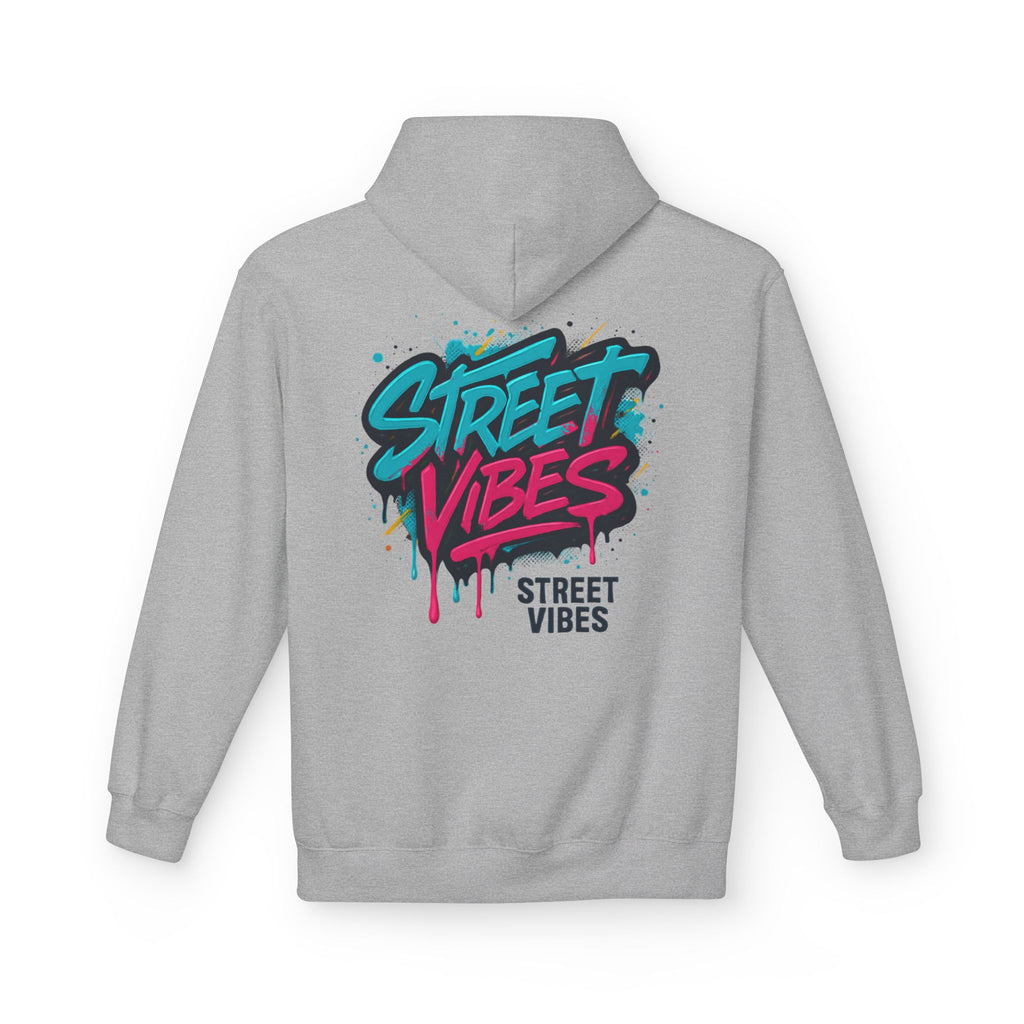 StreetVibes Hoodie — Urban Graphic Fleece Pullover