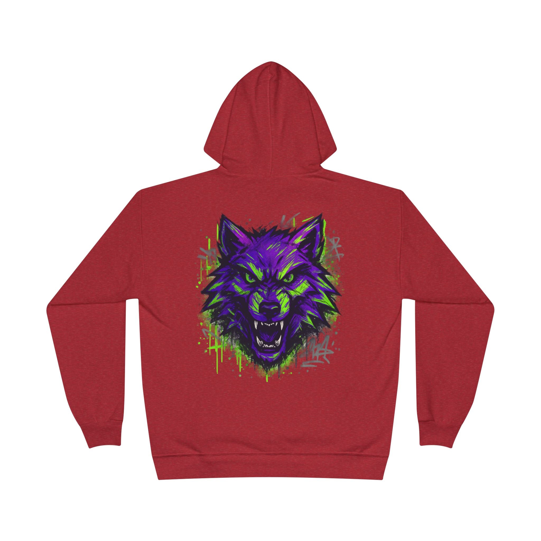 PurpleWolf Hoodie Sweatshirt
