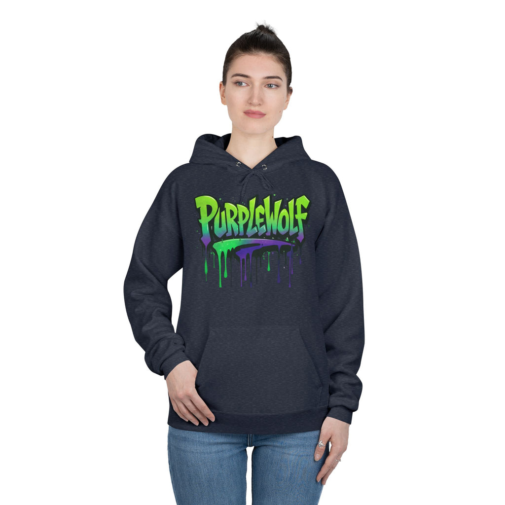 PurpleWolf Hoodie Sweatshirt