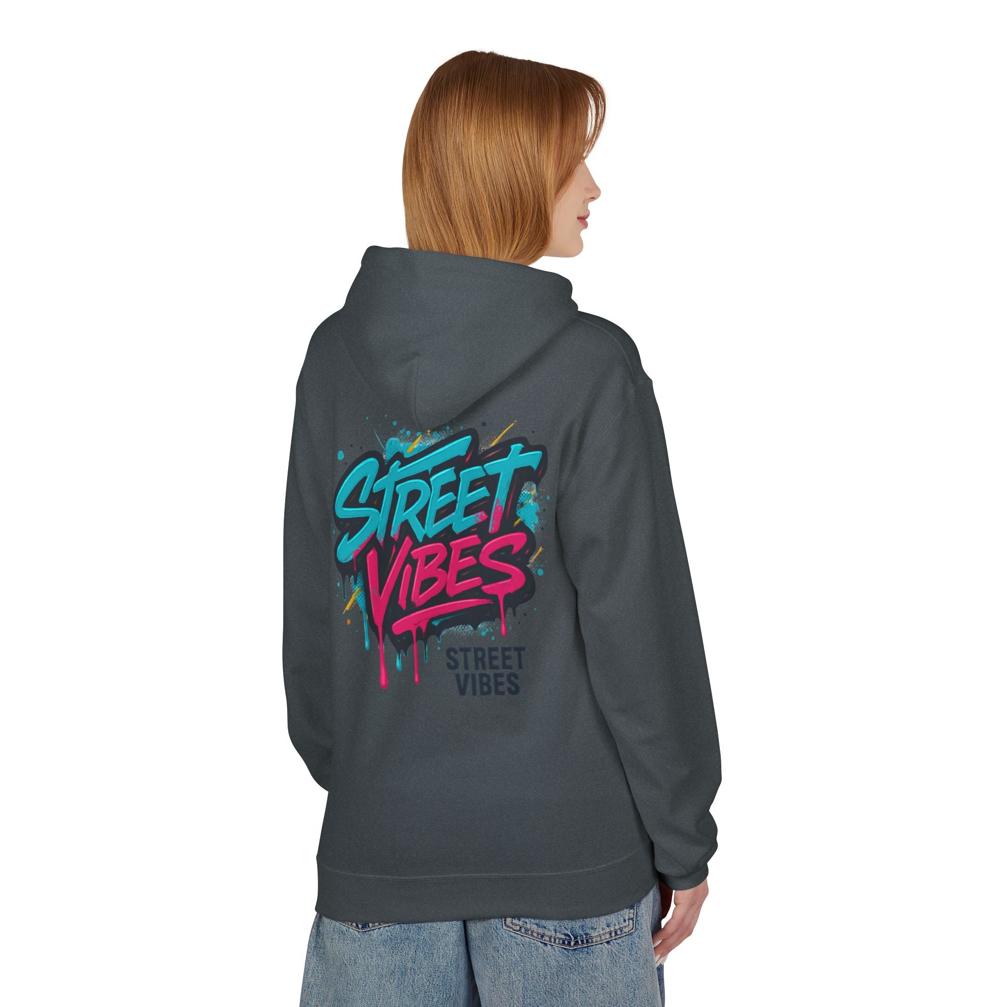 StreetVibes Hoodie — Urban Graphic Fleece Pullover