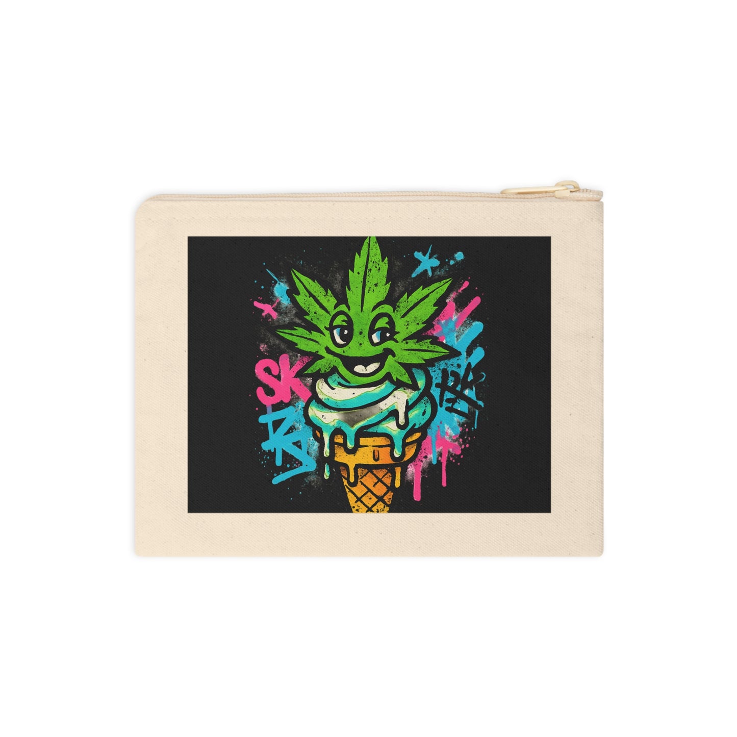 Zipper Pouch - GanjaBerry Split