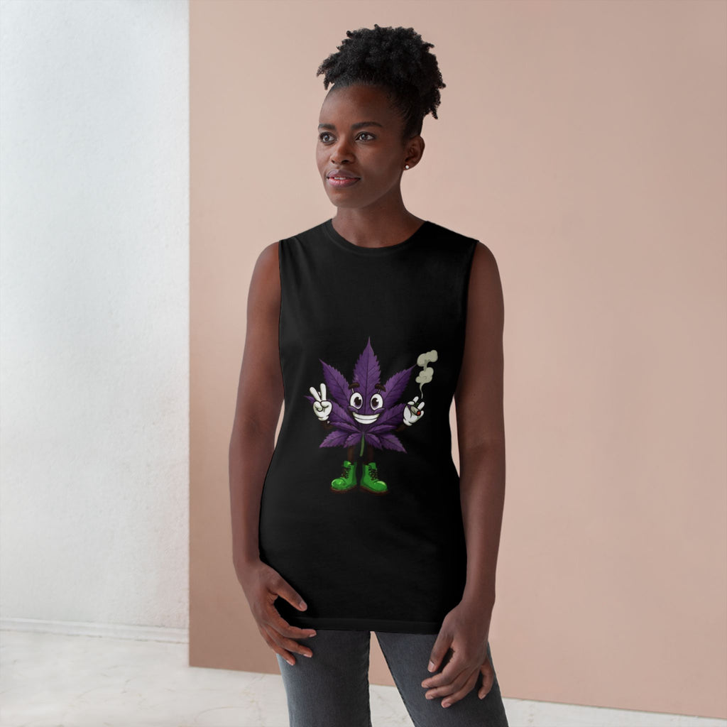 Cool Cannabis Graphic Tank Top, Unisex Summer Wear, Humor Graphic Tee, Gift for Cannabis Lovers, Trendy Festival Apparel