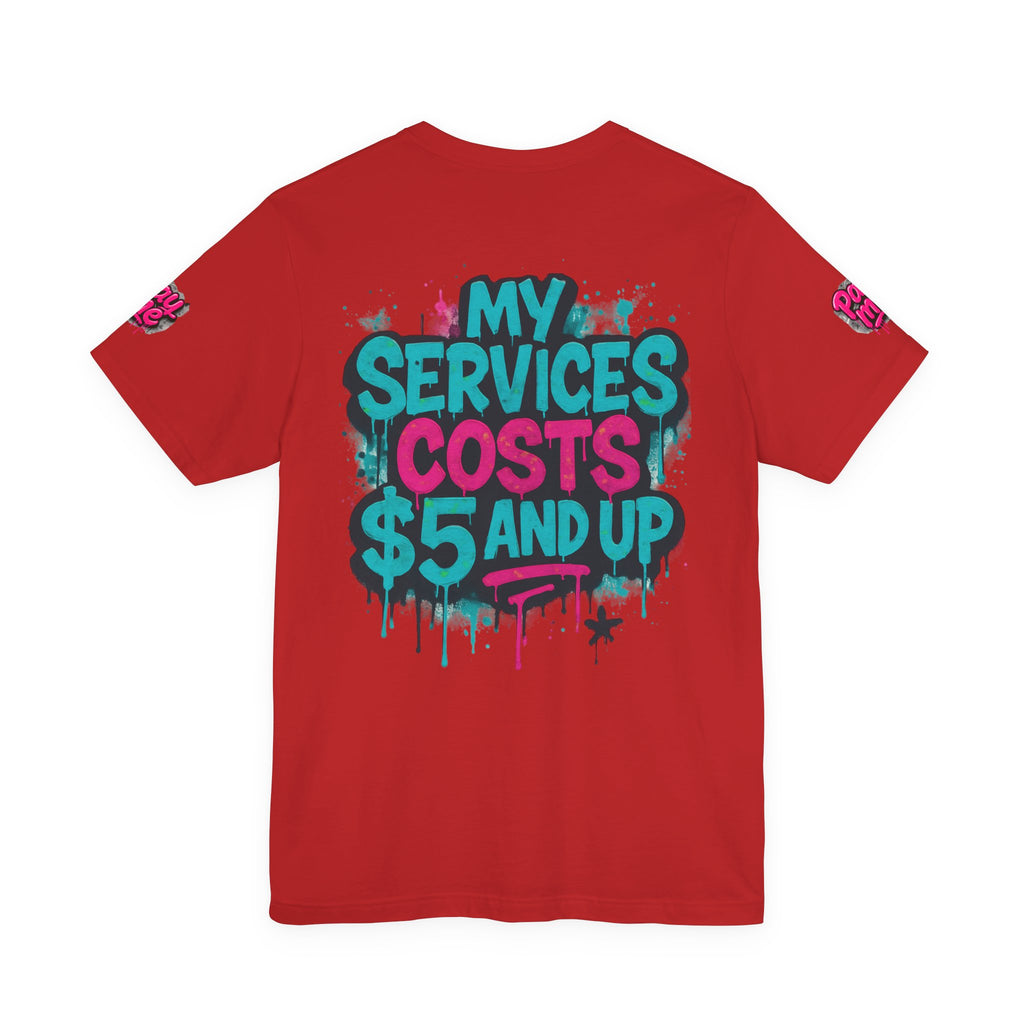 T-Shirt featuring 'MyServices' Design