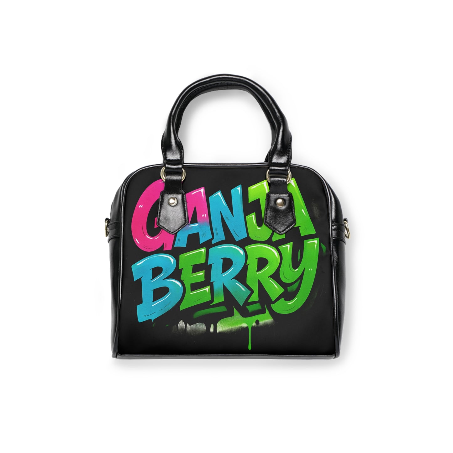 Shoulder Handbag - GanjaBerry Split