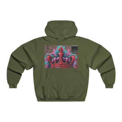 Red Crwn Mens Nublend Hooded Sweatshirt
