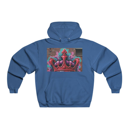 Red Crwn Mens Nublend Hooded Sweatshirt
