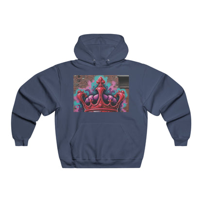 Red Crwn Mens Nublend Hooded Sweatshirt