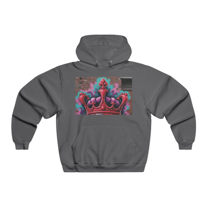 Red Crwn Mens Nublend Hooded Sweatshirt
