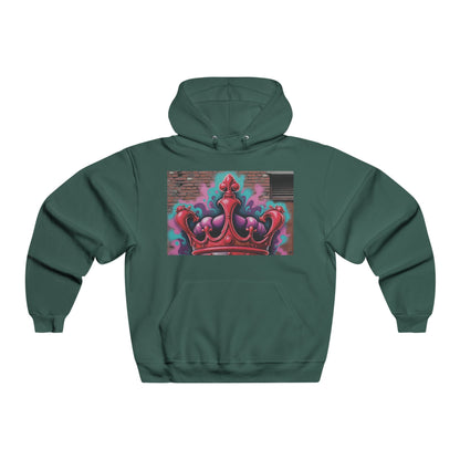 Red Crwn Mens Nublend Hooded Sweatshirt