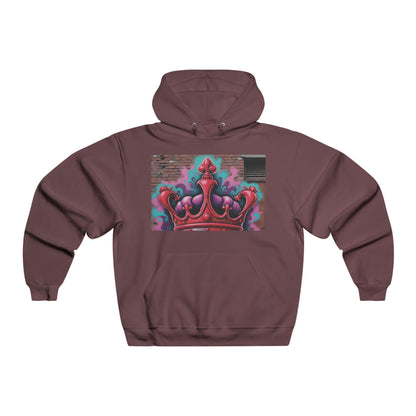 Red Crwn Mens Nublend Hooded Sweatshirt