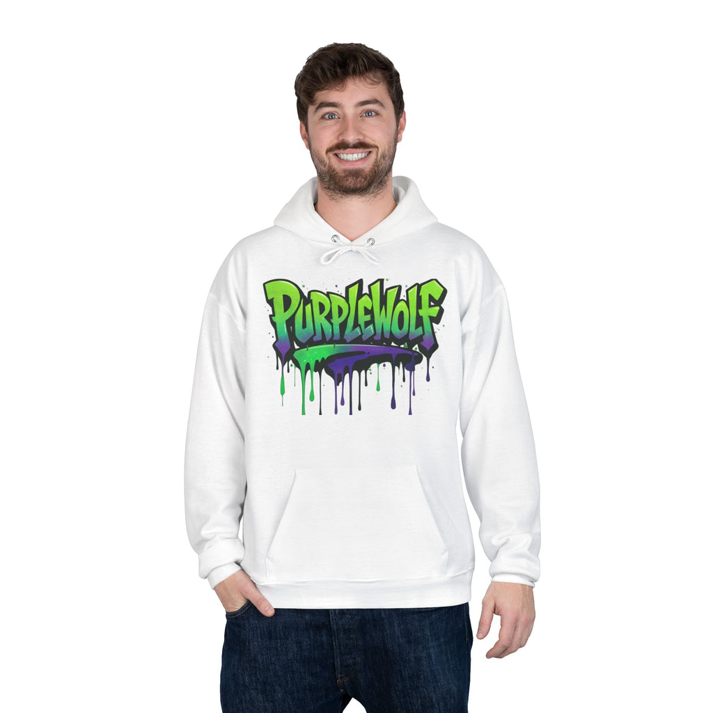 PurpleWolf Hoodie Sweatshirt