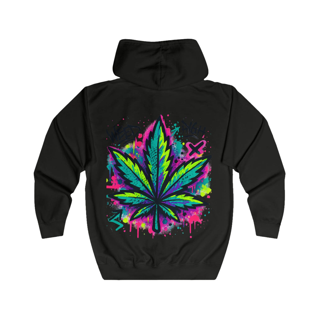 WeedHigh Unisex Fullzip Hoodie