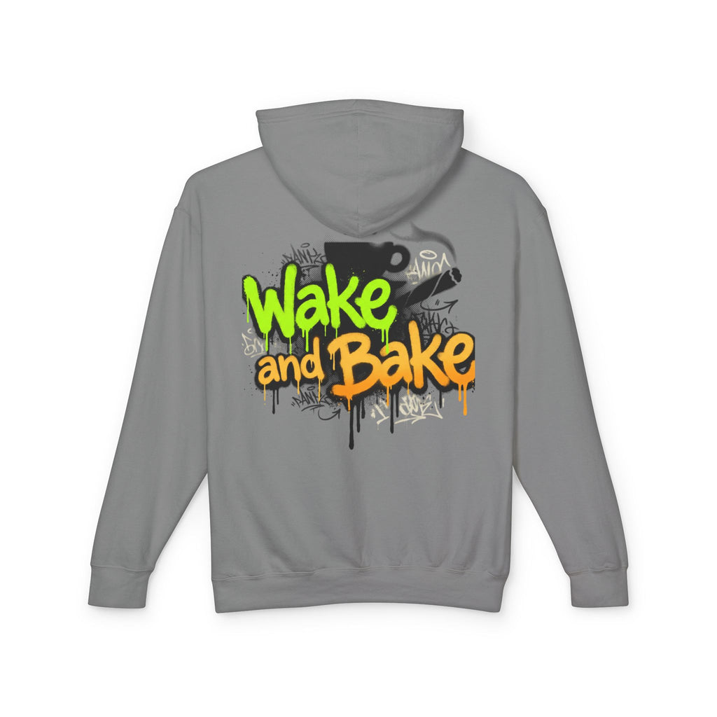 Wake n Bake Hoodie — Lightweight Hooded Sweatshirt for Cannabis Lovers