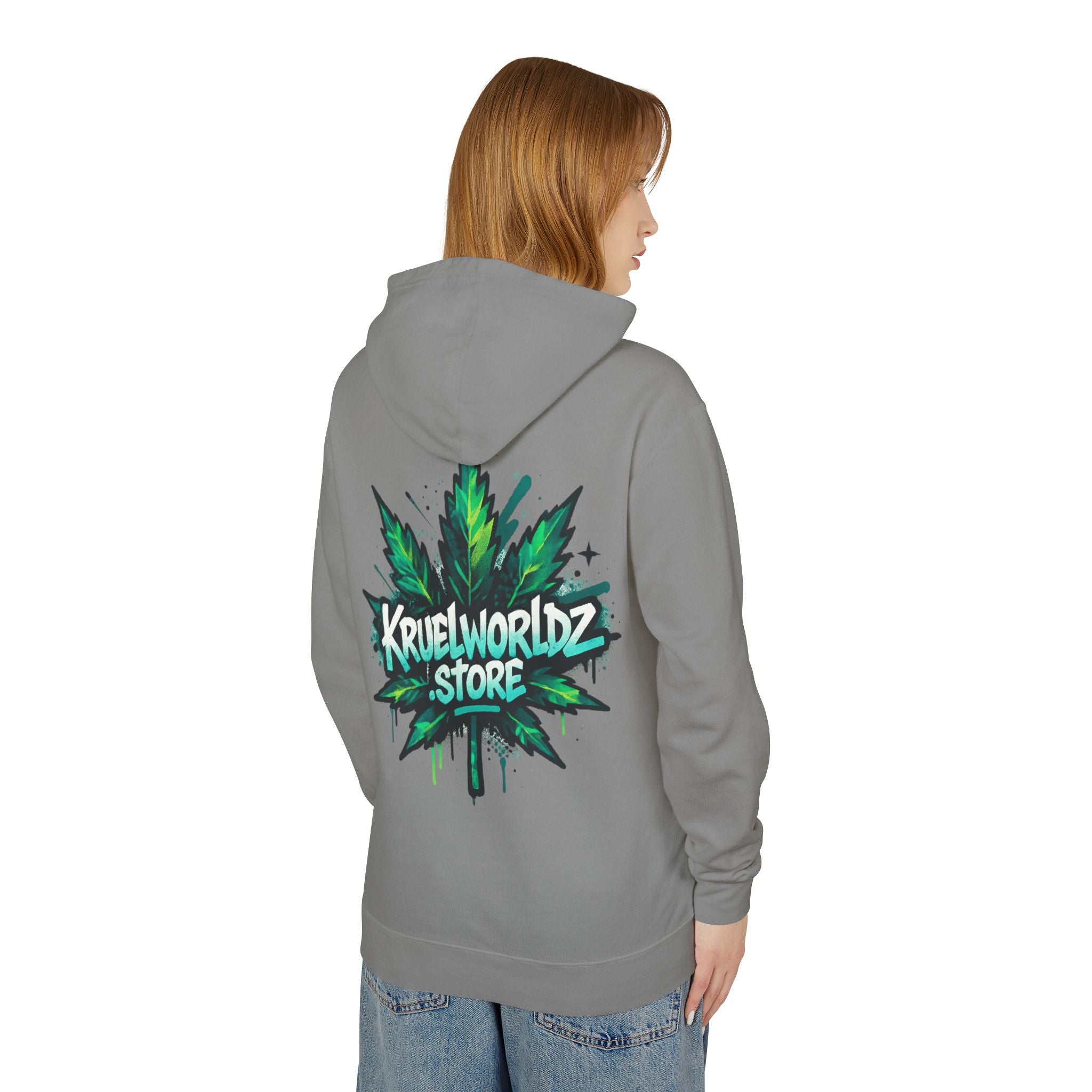 Kruelworldz.store Hooded Sweatshirt — Lightweight Logo Pullover