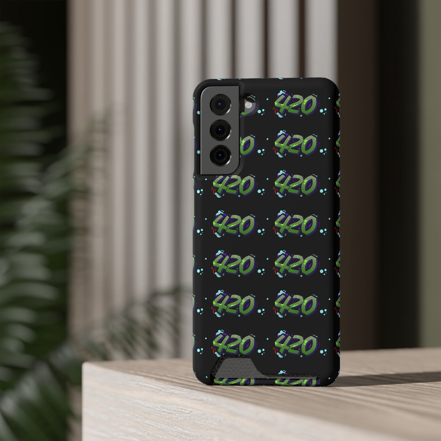 420 Phone Case with cardholder