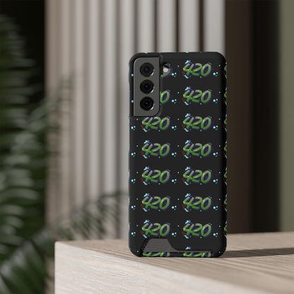 420 Phone Case with cardholder