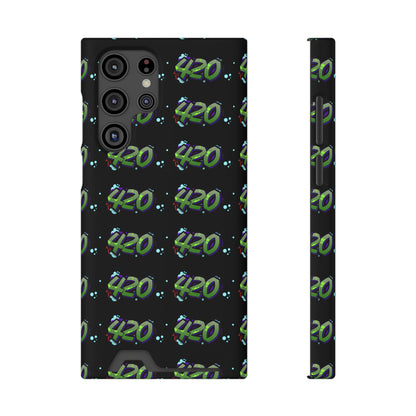 420 Phone Case with cardholder