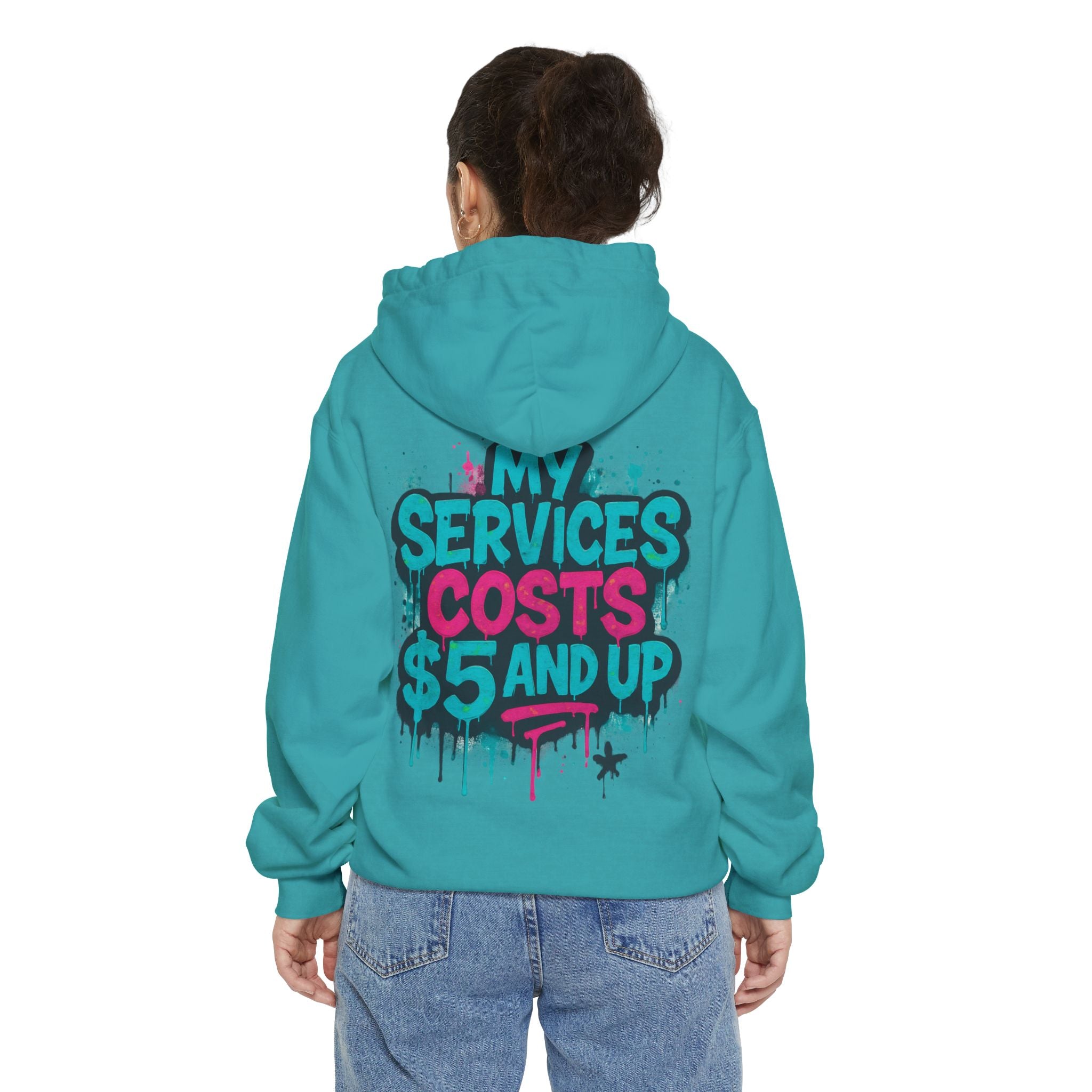 Hoodie - 'My Services' Design