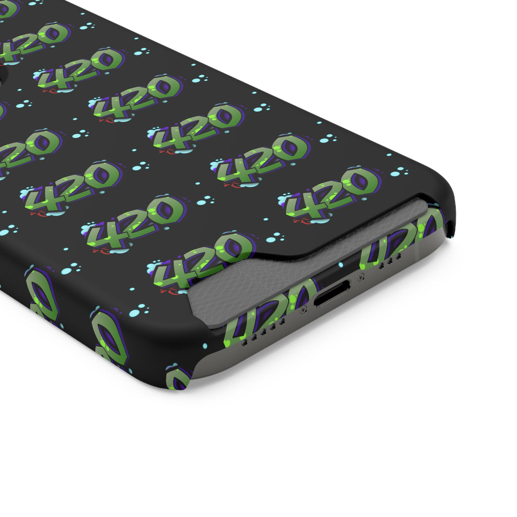 420 Phone Case with cardholder