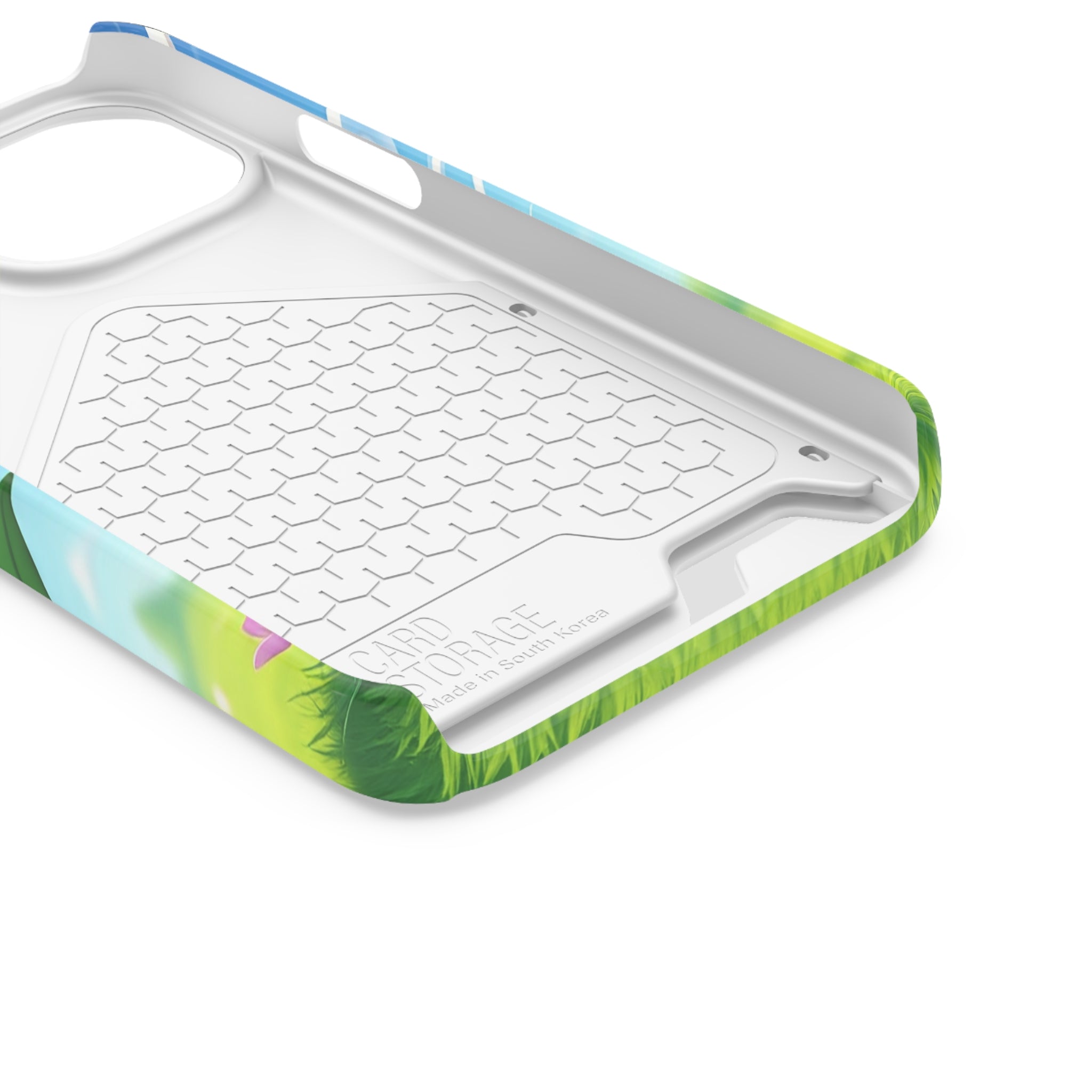 StoneyBud Phone case with card holder (bottom)