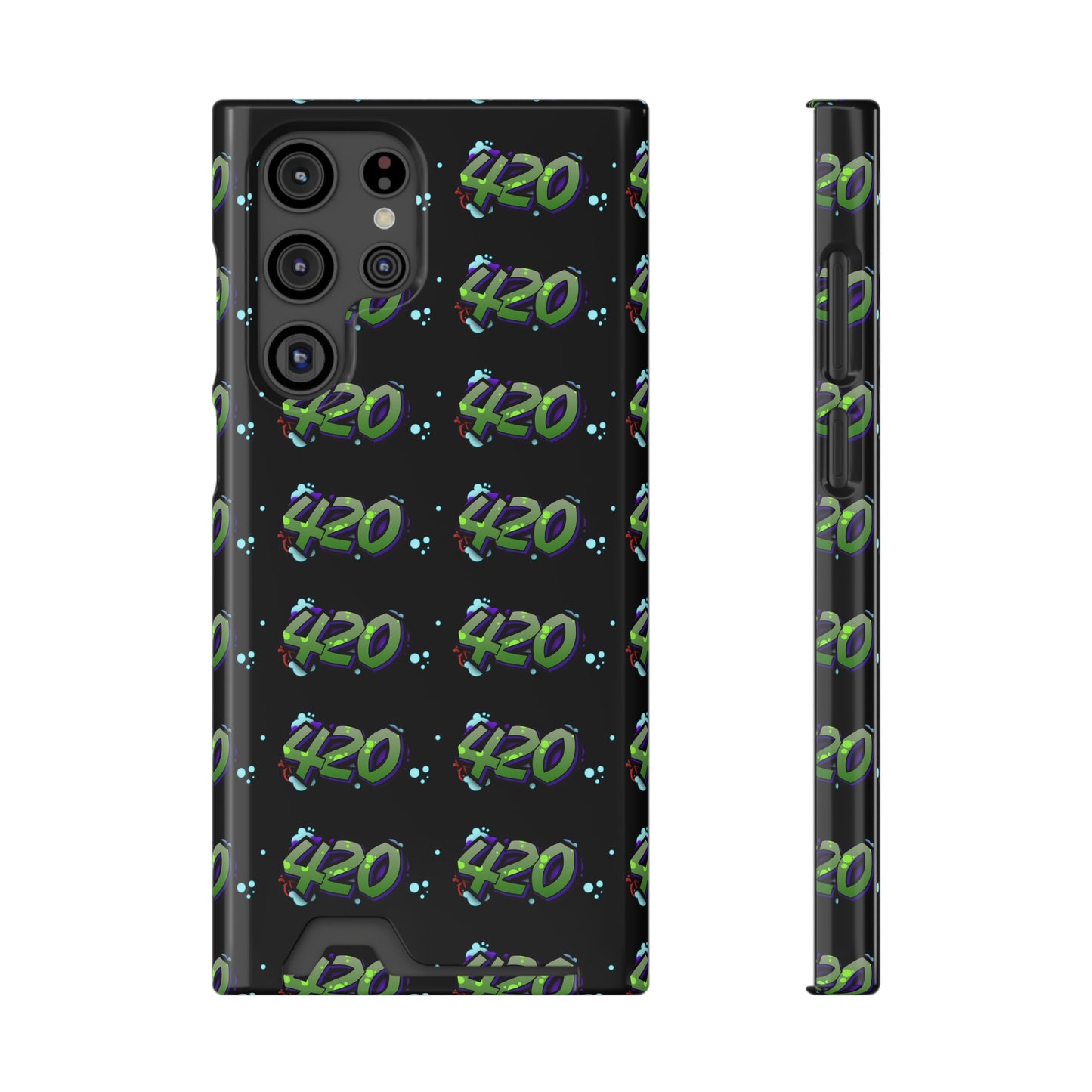 420 Phone Case with cardholder
