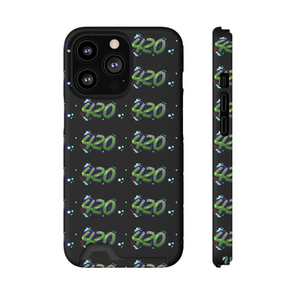 420 Phone Case with cardholder