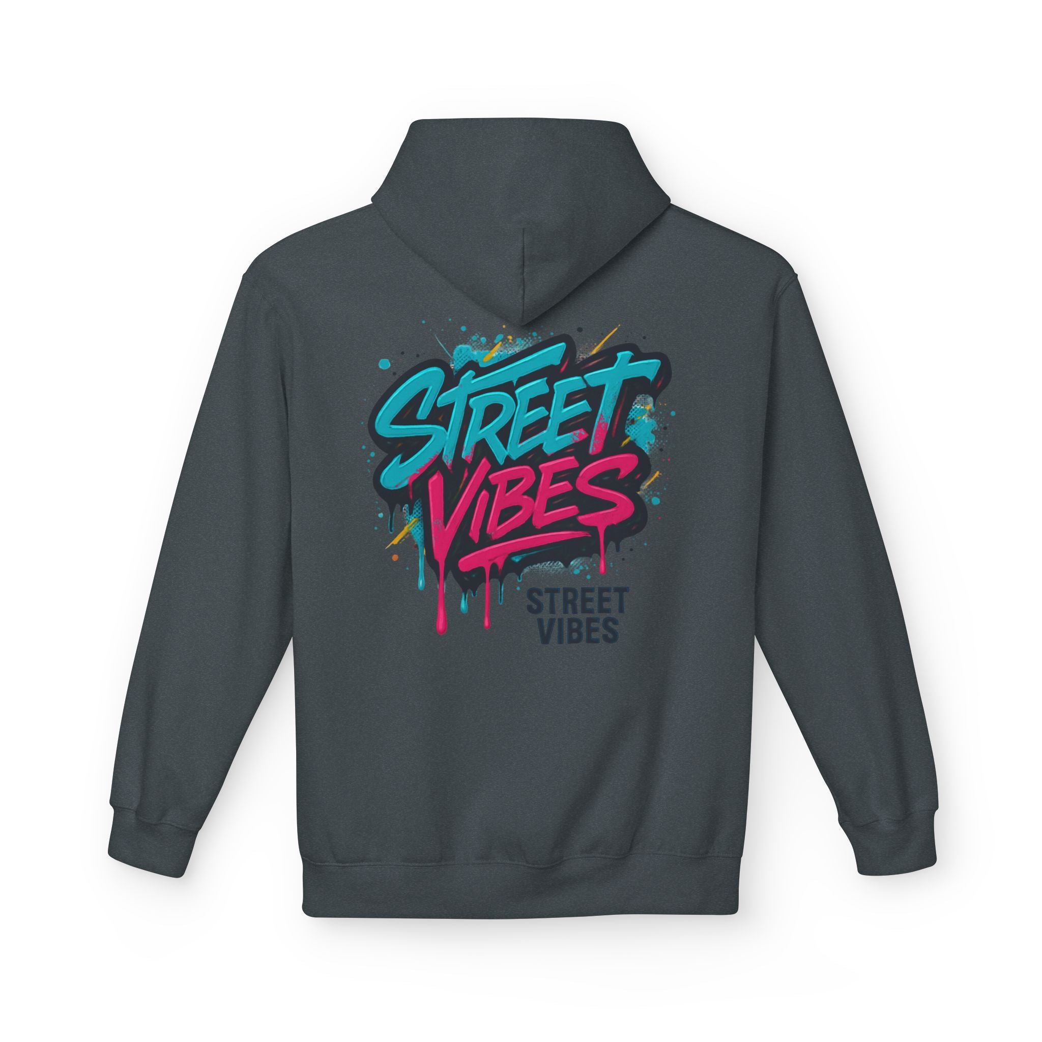 StreetVibes Hoodie — Urban Graphic Fleece Pullover