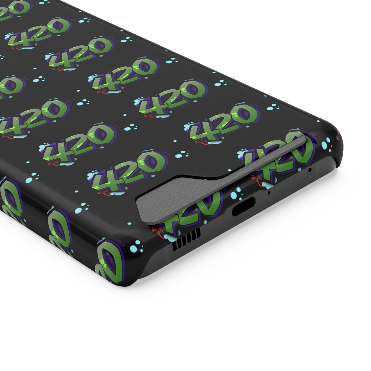 420 Phone Case with cardholder