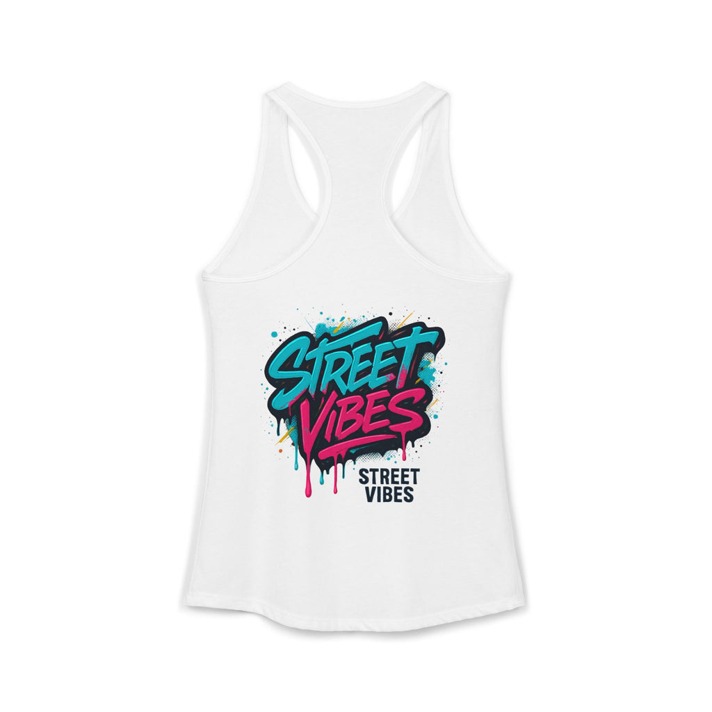StreetVibes Women's Racerback Tank — Urban Graphic Muscle Tee