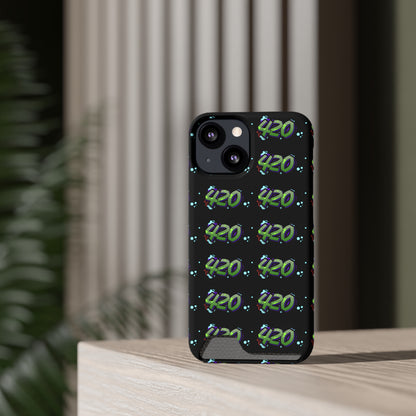420 Phone Case with cardholder