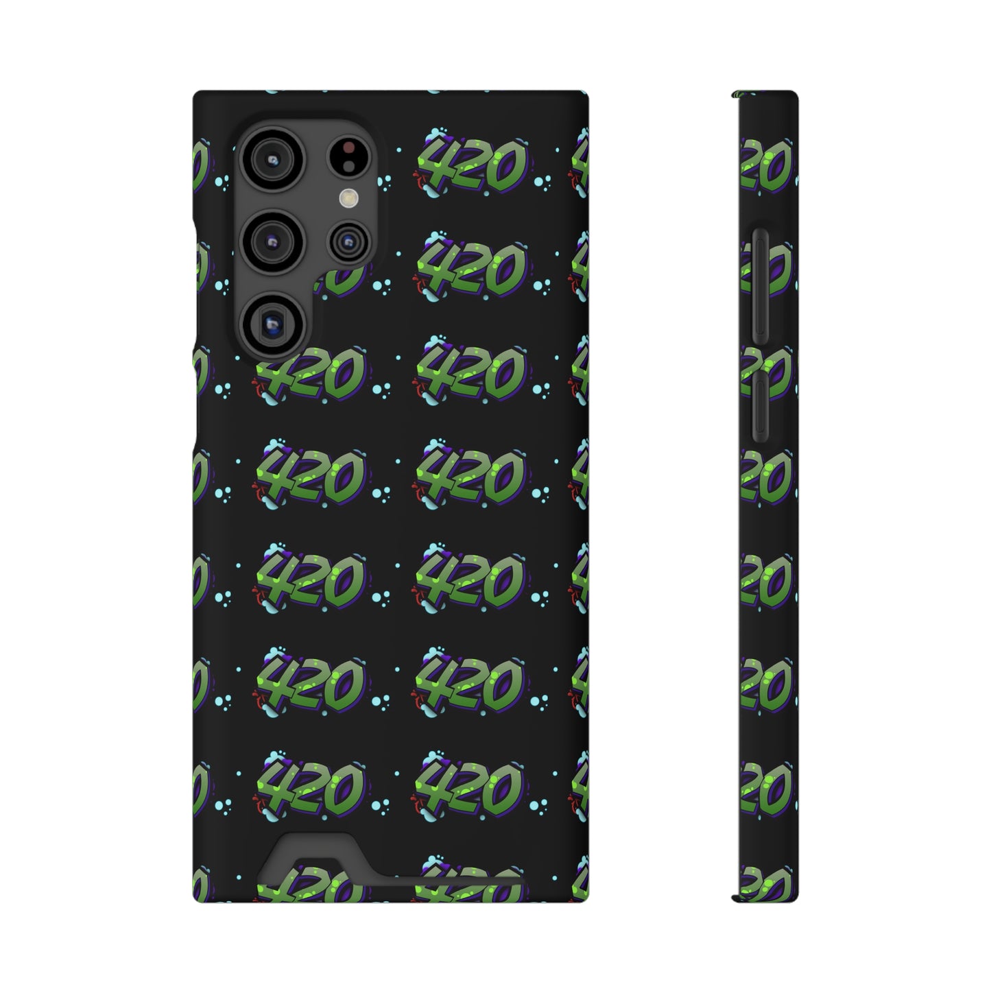 420 Phone Case with cardholder