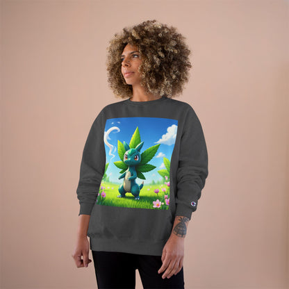 Champion Sweatshirt, Cool Graphic Hoodie, Casual Streetwear, Trendy Gift for Gamers, Unique Art Clothing