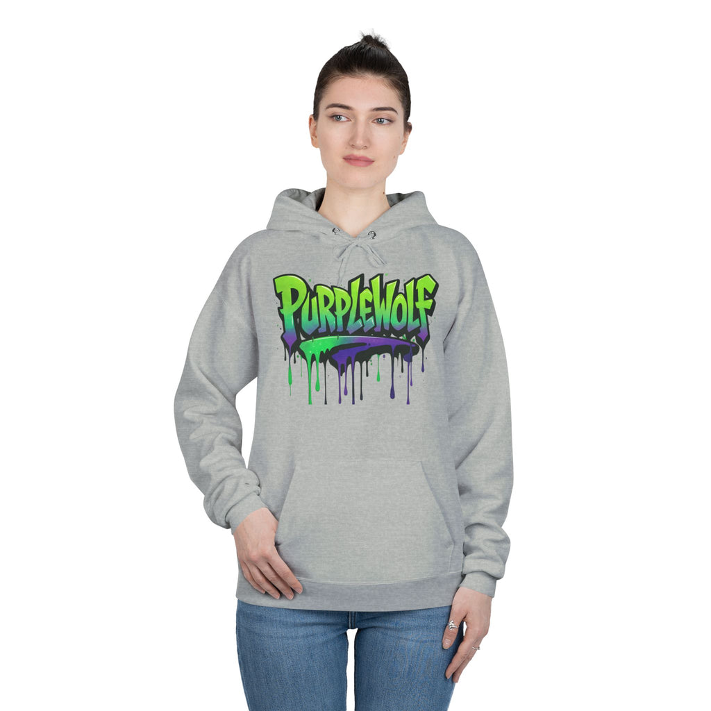 PurpleWolf Hoodie Sweatshirt