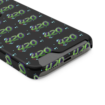 420 Phone Case with cardholder